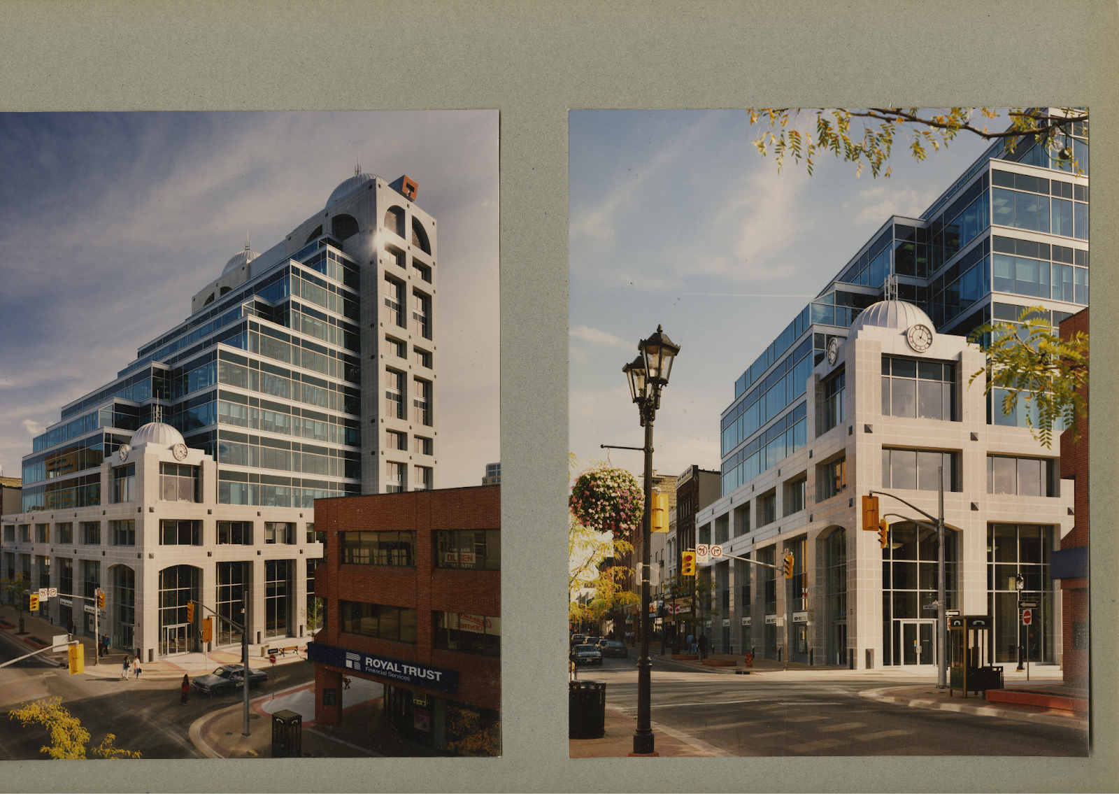 Photos of the completed Canada Trust tower